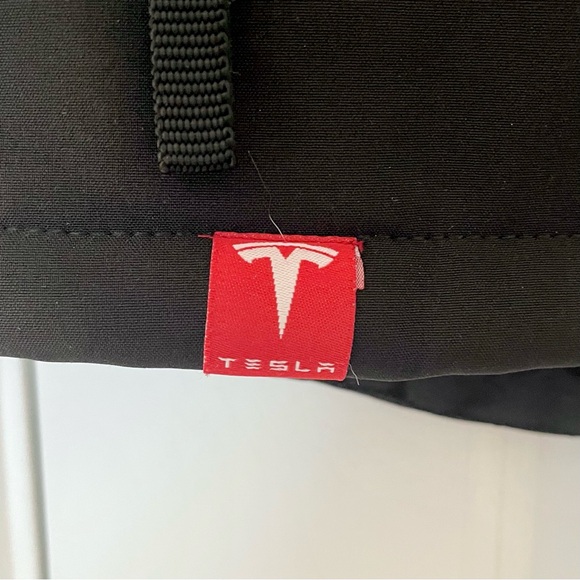Tesla Motors Women’s Corp Fleece Jacket in Black - Picture 6 of 7